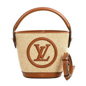 Louis Vuitton Bucket Handbag Leather